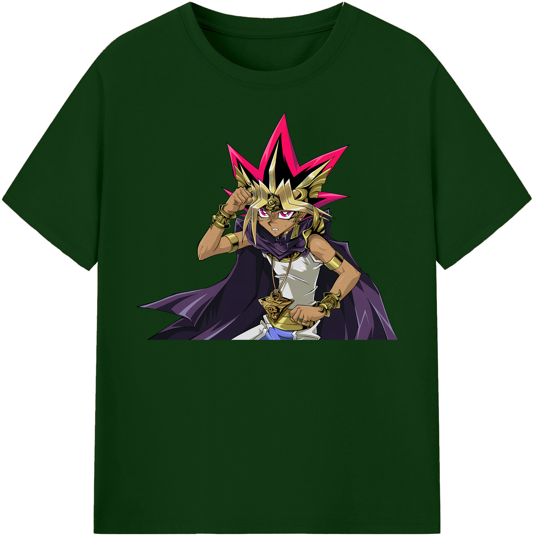 （画像用） 遊☆戯☆王 Yu-Gi-Oh! 綿100％半袖Tシャツ（フロントプリント）